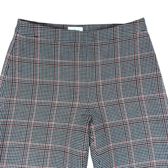 Aritzia Wilfred Kick Flare Plaid Pant Sz. 2 Houndstooth Preppy Academia OldMoney - Picture 4 of 16